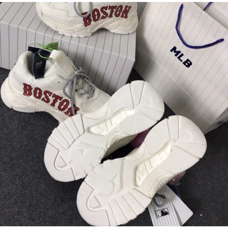 GIÀY SNEAKER NAM NỮ MLB CHỮ ĐỎ BOSTON MIỄN SHIP TOÀN QUỐC MLB BOSTON REP 11 | BigBuy360 - bigbuy360.vn