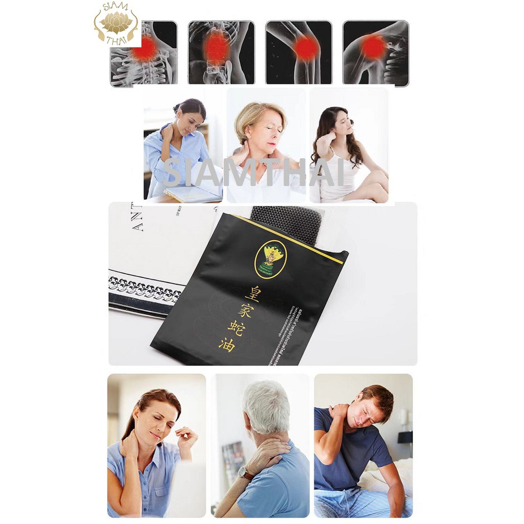 [Gói 5 Miếng] Cao Dán Nọc Rắn Hoàng Gia Thái Lan Hydrogel Snake Patch