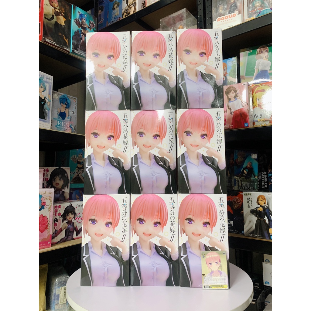 Mô Hình Nakano Ichika, Gotoubun Nhà Có 5 Nàng Dâu, Uniform Ver., Renewal Edition - Coreful Figure  Chính Hãng Nhậ