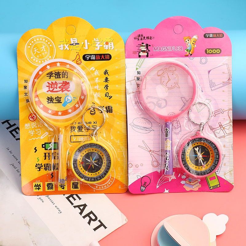 Đồ chơi kính lúp kiêm la bàn cho bé thỏa thích khám phá sáng tạo