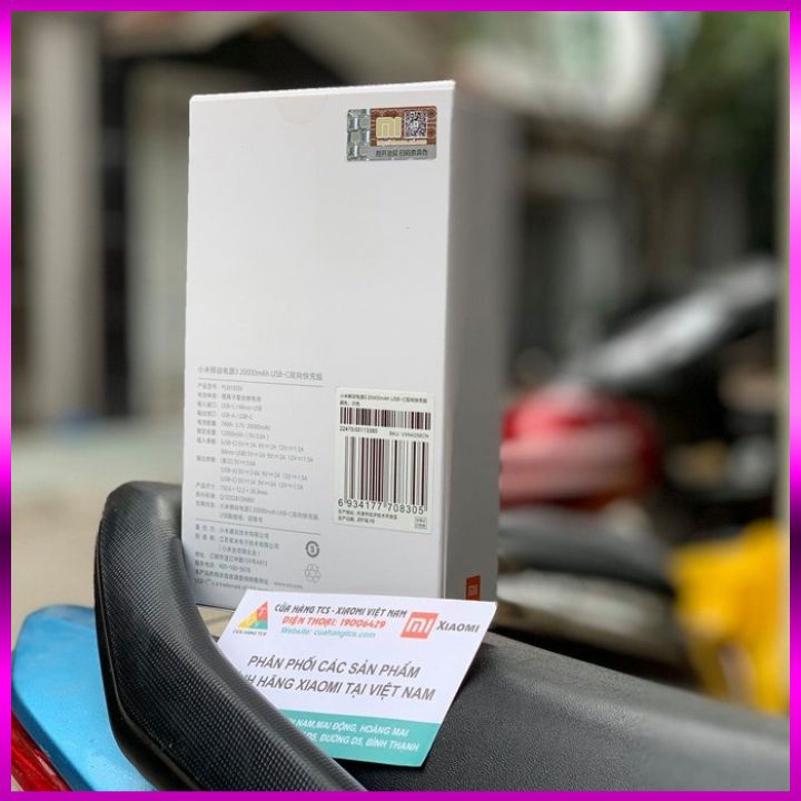 Pin Sạc Dự Phòng Xiaomi Gen 3 Dung lượng 10000 mAh Tích Hợp Cổng Type-C Bảo Hành 1 đổi 1