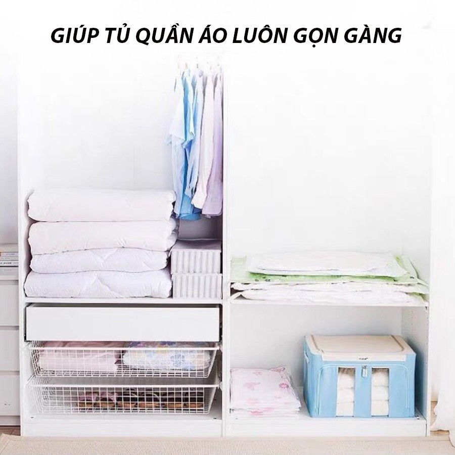 [FREESHIP ❤️] Túi Hút Chân Không Trong Suốt - Máy Hút Chân Không Đựng Quần Áo, Chăn Màn Mền, Gọn Gàng, Chống Mốc