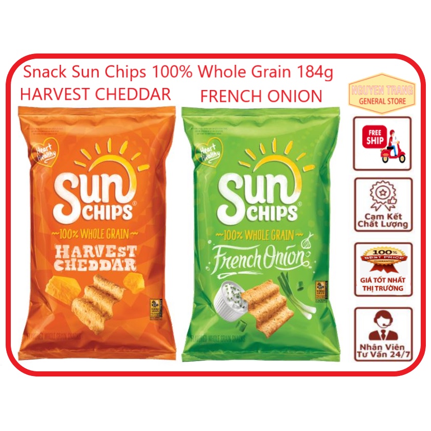 Snack SunChips 100% Whole Grain 184g