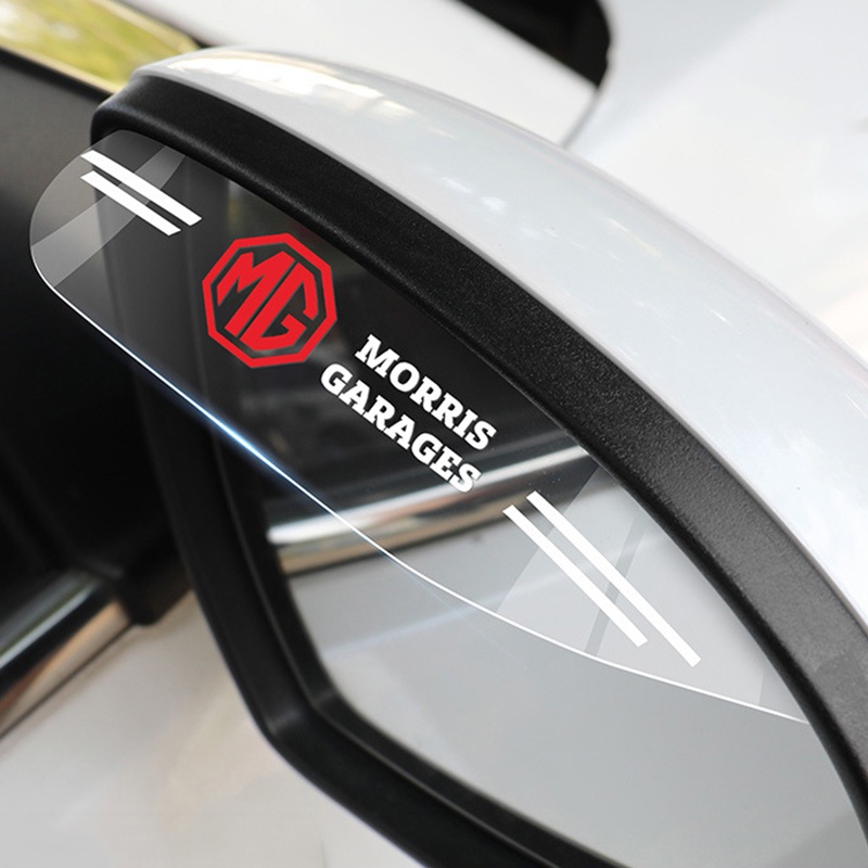 Set 2 miếng dán phản quang trang trí gương chiếu hậu xe hơi MG MG3 MG5 ZS GS HS