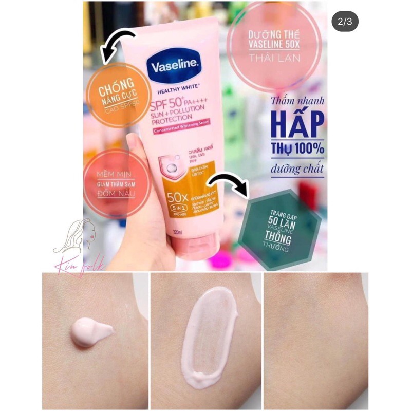 Kem dưỡng Vaseline chuẩn Nội địa Thái | BigBuy360 - bigbuy360.vn