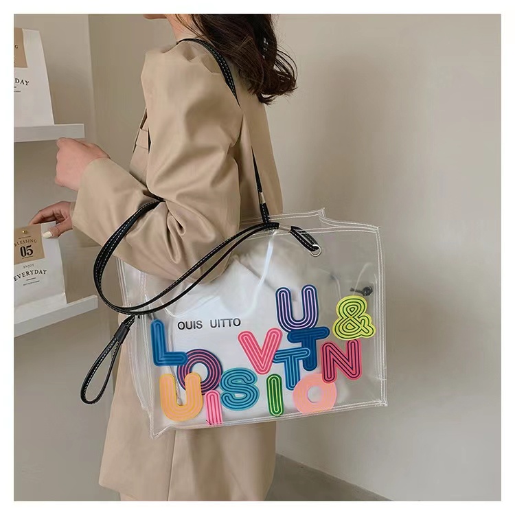 Túi Xách Nhựa Trong Suốt Thời Trang Cho Nữ