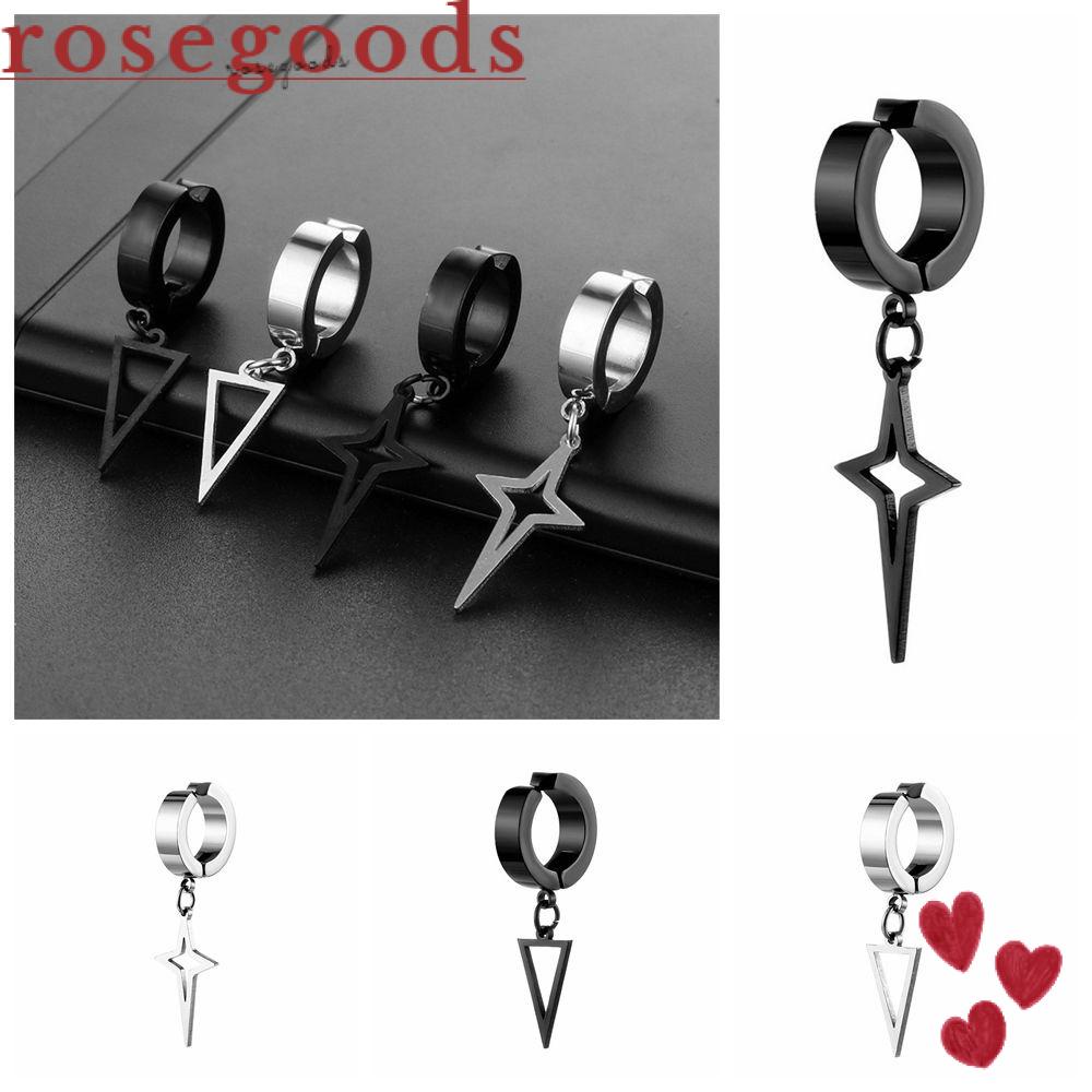 ☆Hoa Hồng☆ Khuyên Tai Nữ Dạng Núm Tua Thời Trang