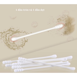 TĂM BÔNG TRẺ EM MISUTA ( HỘP 400 CHIẾC )