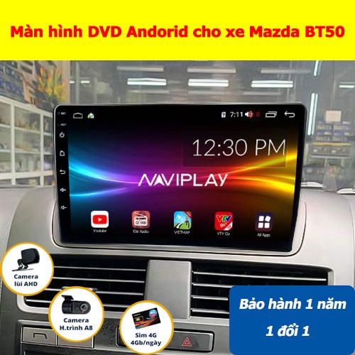 Màn hình Android ô tô cao cấp cho xe Mazda BT5