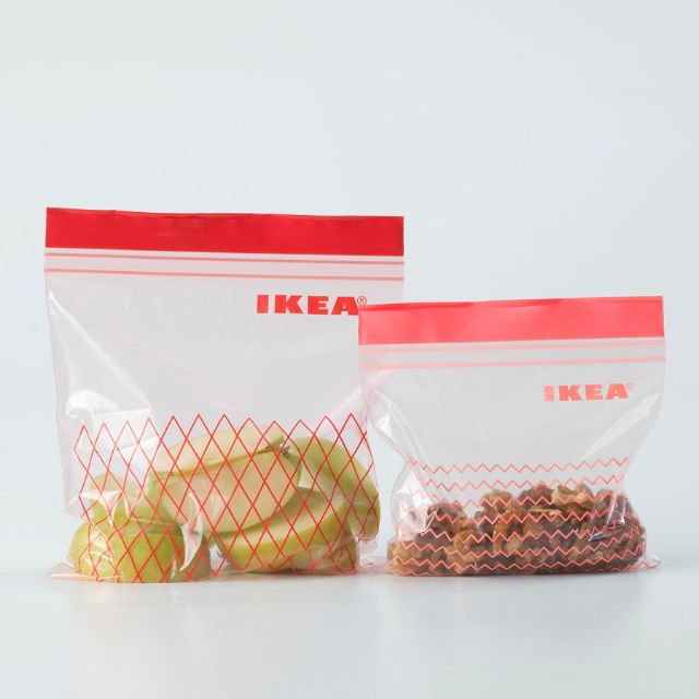 Bộ 60 túi ziplock Istad Ikea