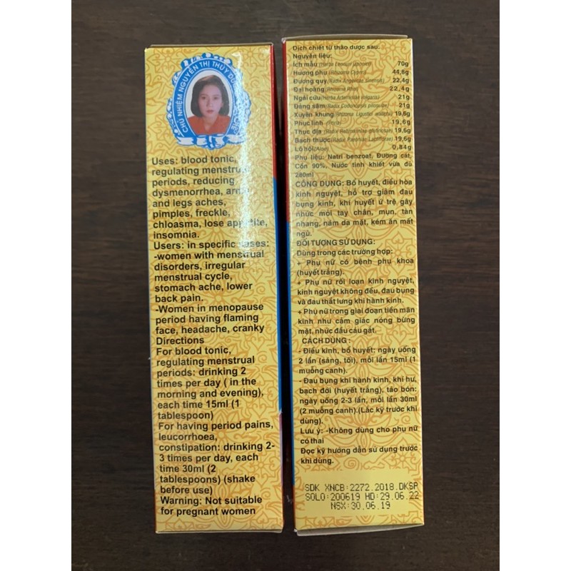 Xuân Nữ Bổ Huyết Vĩnh Quang - ĐTĐ | BigBuy360 - bigbuy360.vn