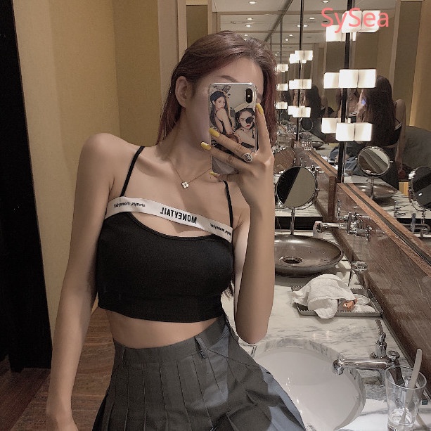 Áo Hai Dây In Họa Tiết Thời Trang Mùa Hè Quyến Rũ Cho Nữ