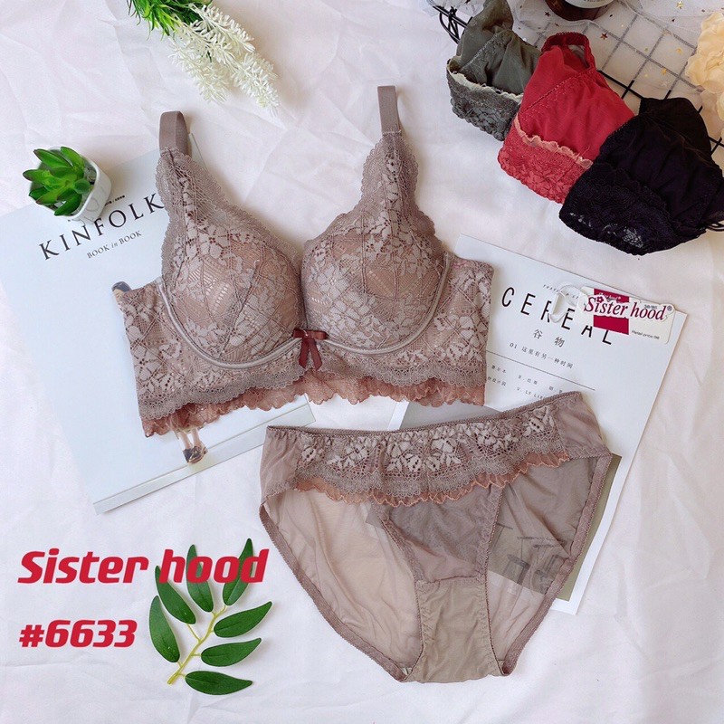 Áo lót lót ren hoa cao cấp đệm dày nâng ngực 6633 | BigBuy360 - bigbuy360.vn