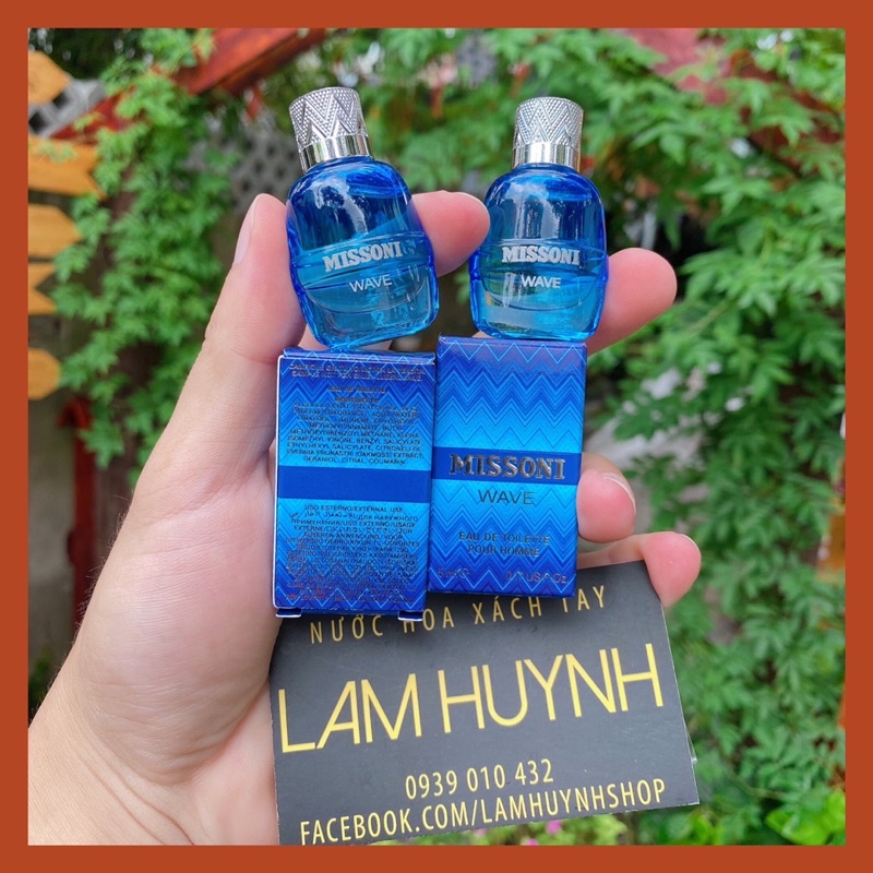 Nước hoa mini MISSONI WAVE POUR HOMME 5ml