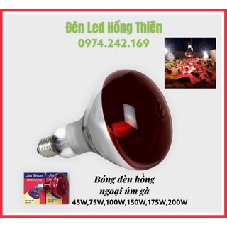 BÓNG ĐÈN HỒNG NGOẠI ÚM GÀ 45W 75W 100W 150W 175W 200W 250W