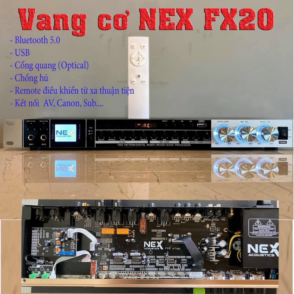 [Mã ELHACE giảm 4% đơn 300K] FX20 vang cơ