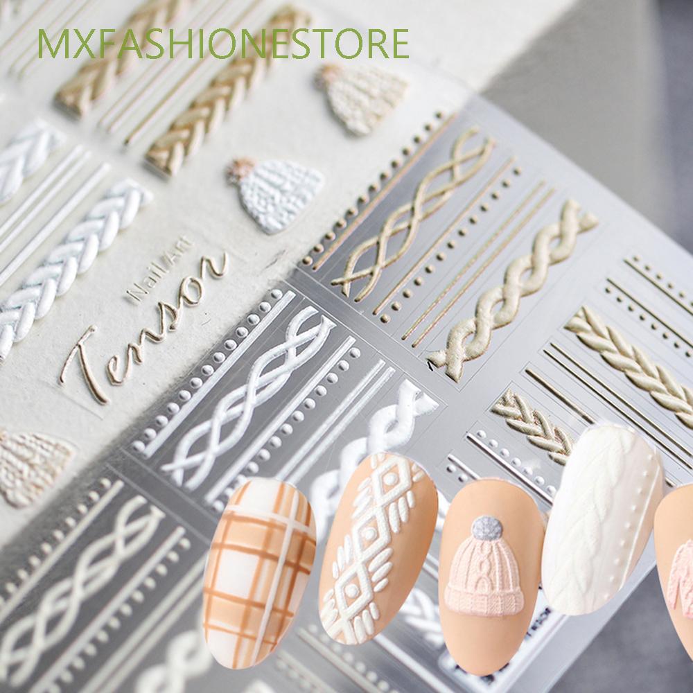 Miếng Dán Trang Trí Móng Tay 3D Bằng Acrylic Sáng Tạo DIY