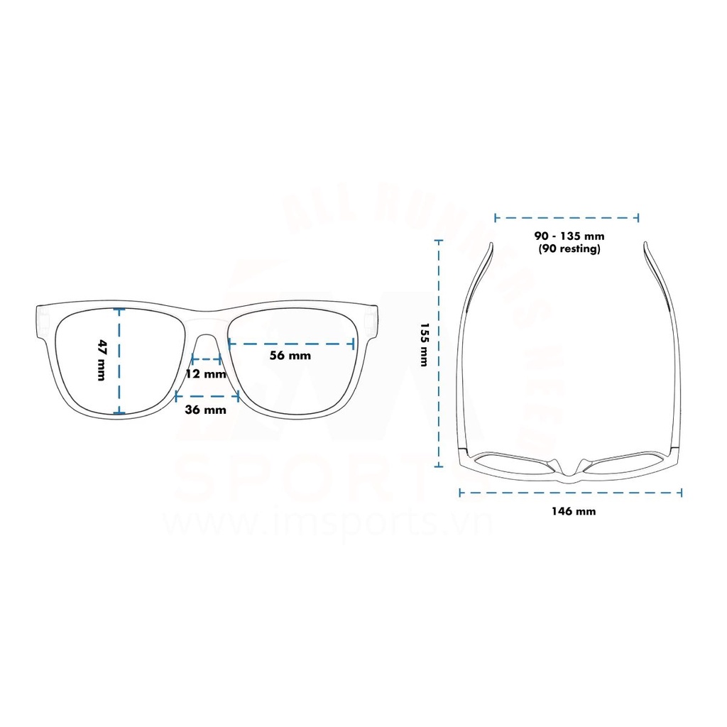 Kính chạy bộ GOODR BFGs