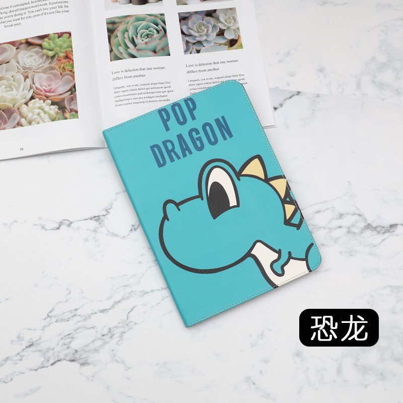 Fast Sleep Wake up Cute Cartoon Pattern PU Leather case For iPad air 1 2 | BigBuy360 - bigbuy360.vn