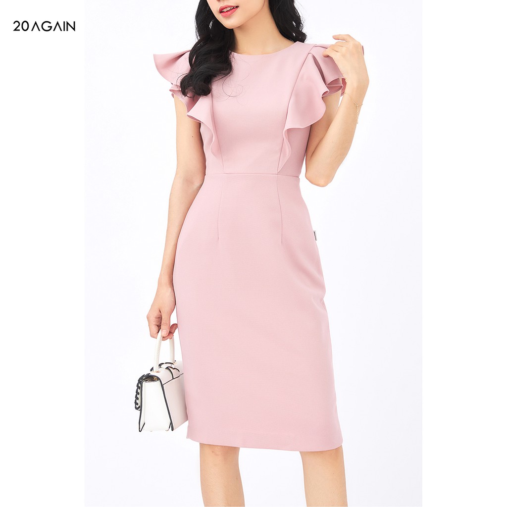 Đầm ôm siêu quyến rũ 20Again DOA1675 chất liệu tuyết mưa dày dặn tôn lên đường cong cơ thể | BigBuy360 - bigbuy360.vn