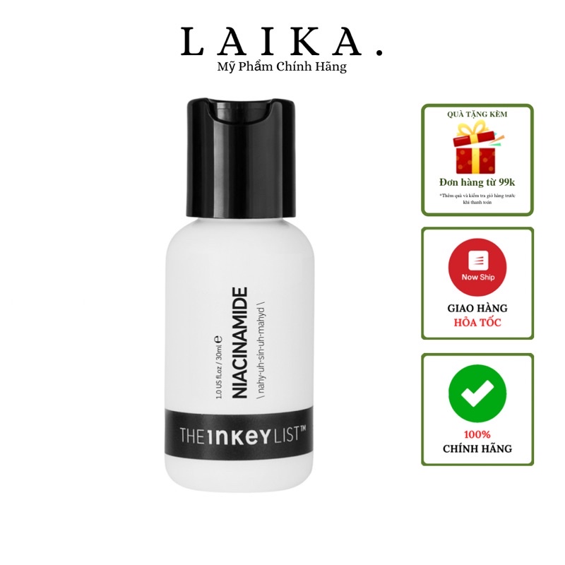 Serum The Inkey List Niacinamide kiểm soát dầu thừa và se khít lỗ chân lông - 30 mL - Tiệm Nhà Ngọc