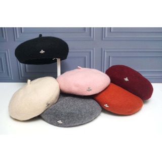 Mũ Nồi Dạ ❤️FREESHIP❤️ Giảm 10k Khi Nhập [ MU BERET ]️ Nón Beret Nữ Hàn Quốc