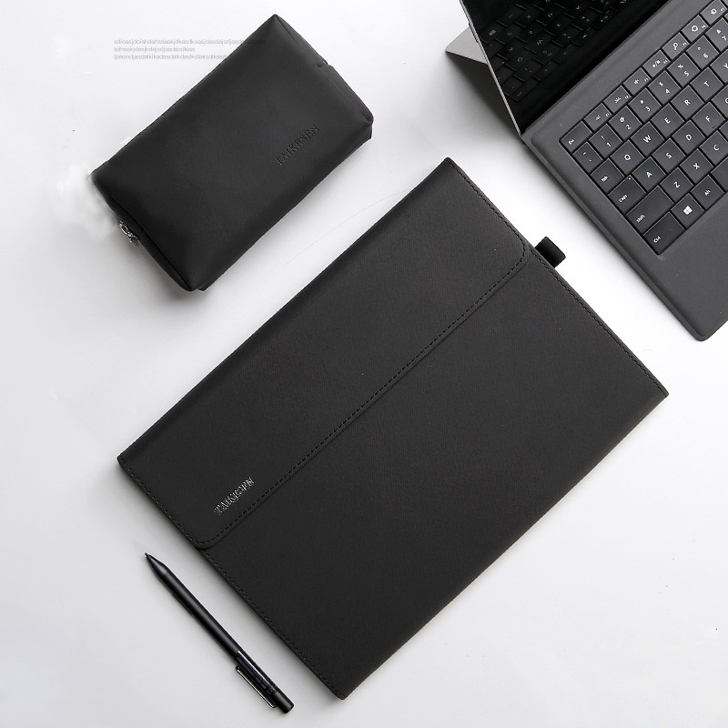 [Mã SKAMA07 giảm 8% đơn 250k]Bao da cao cấp Surface Pro 4,5,6,7 hiệu Taikesen + Túi phụ kiện - M09