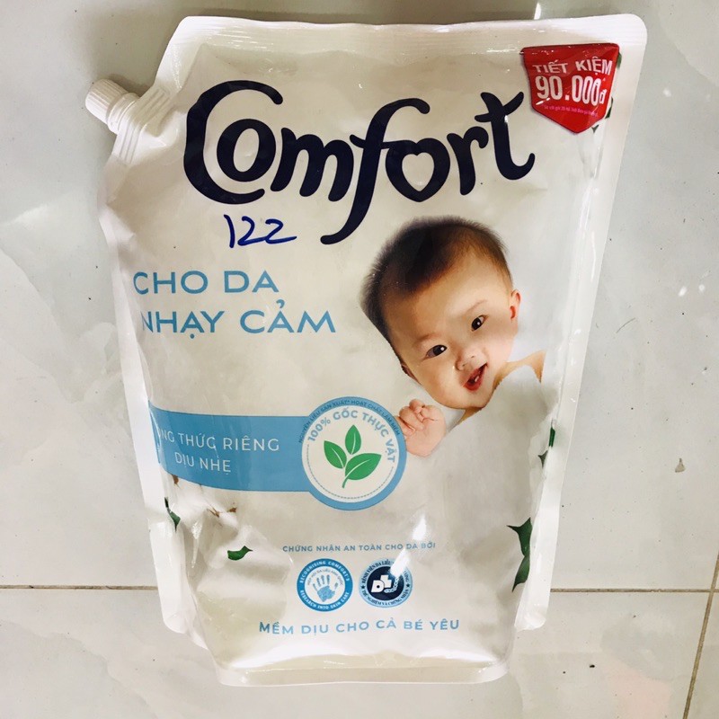 Nước xả COMFORT làm mềm vải đậm đặc cho da nhạy cảm túi 2,6 lít