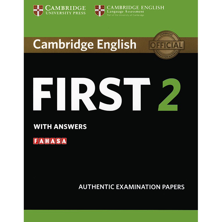 Sách - Cambridge First Certificate in English (FCE) 2