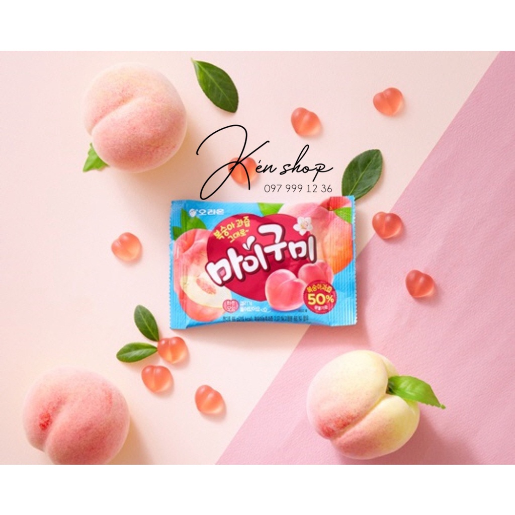 Kẹo dẻo vị đào Orion Hàn Quốc