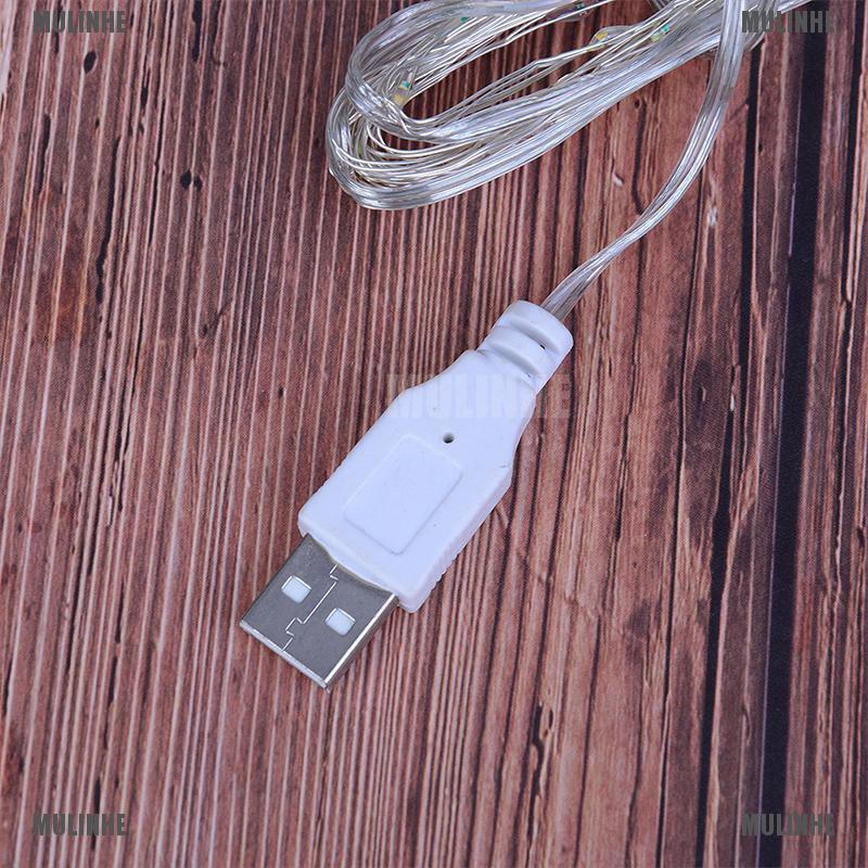 Dây Đèn Led 2 Mét 20 Bóng Và 3 Mét 30 Bóng Có Cổng Usb Dùng Để Trang Trí Tiện Dụng