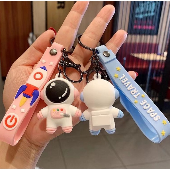 Móc Khóa Hình Phi Hành Gia Hoạt Hình Dễ Thương