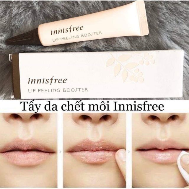 Tẩy tế bào chết cho môi Innissfree