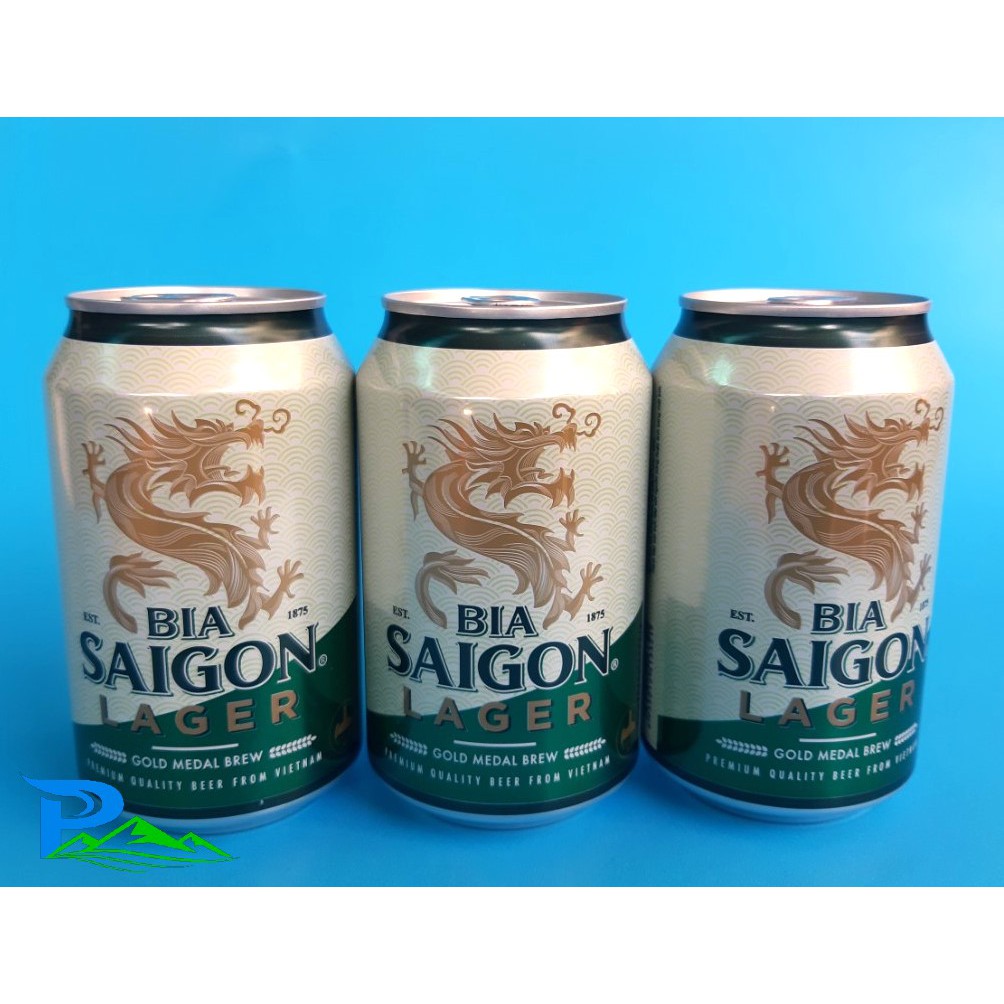 Bia lon Sài Gòn - thùng 24 lon x 330ml