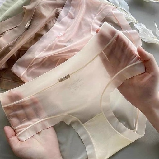 Quần Lót Nữ Đính Nơ, Quần Lót Su Chất Thun Lạnh Co Giãn 4 Chiều ZANA BRA L896
