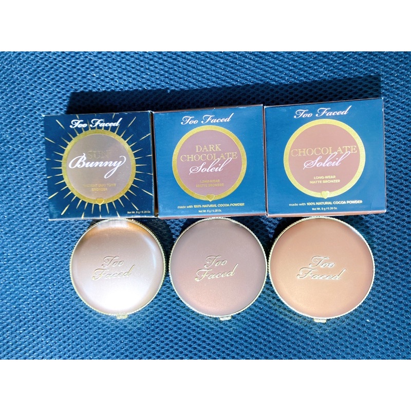 Phấn tạo khối Too Faced Sun Bunny / Chocolate / Dark Chocolate 8g