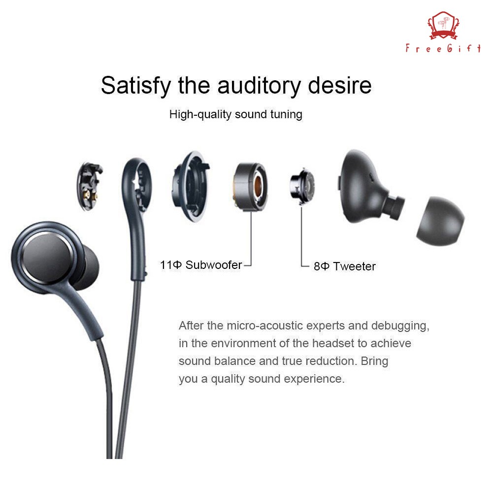 AKG Tai Nghe Nhét Tai Jack 3.5mm Âm Thanh Hifi Sống Động Jack Cắm 3.5mm