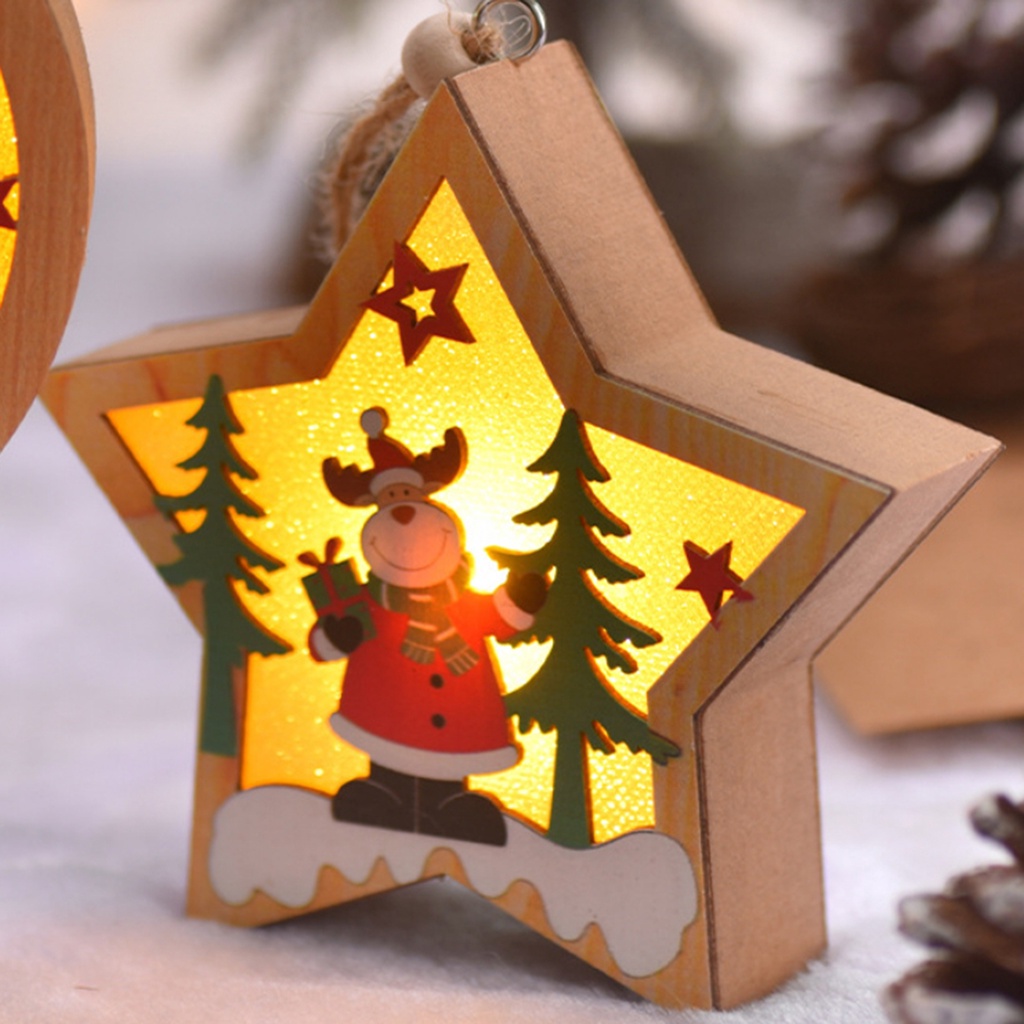 Surpr Đèn LED Treo Trang Trí Giáng Sinh Tiết Kiệm Năng Lượng