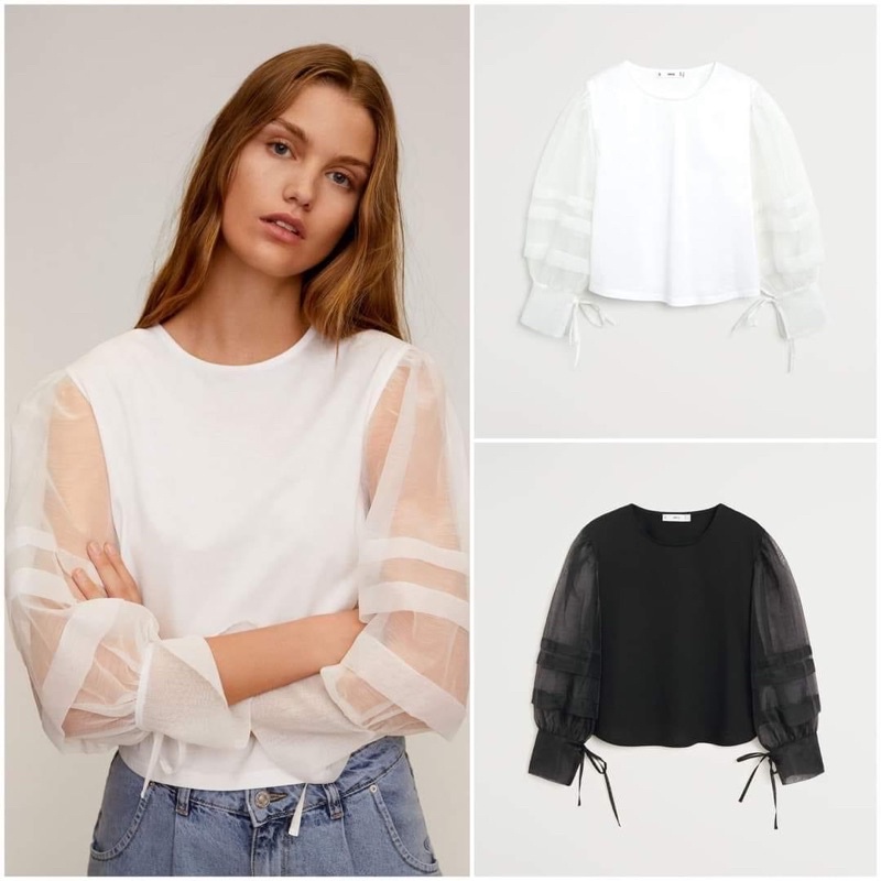 Áo kiểu nữ Mango size S