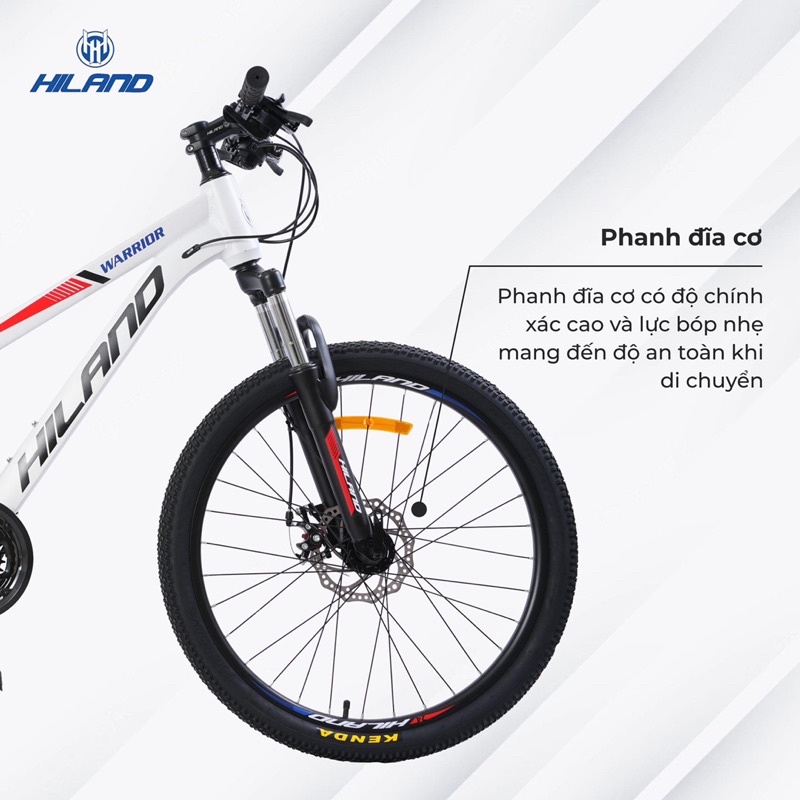 XE ĐẠP THỂ THAO HILAND WARRIOR SIZE 24 (1m4 trở lên)