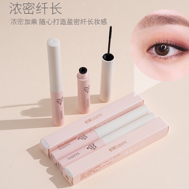 Mascara Chống Thấm Nước Lâu Trôi Đầu Cọ Mảnh Tự Nhiên Không Lem Màu Đen / Nâu