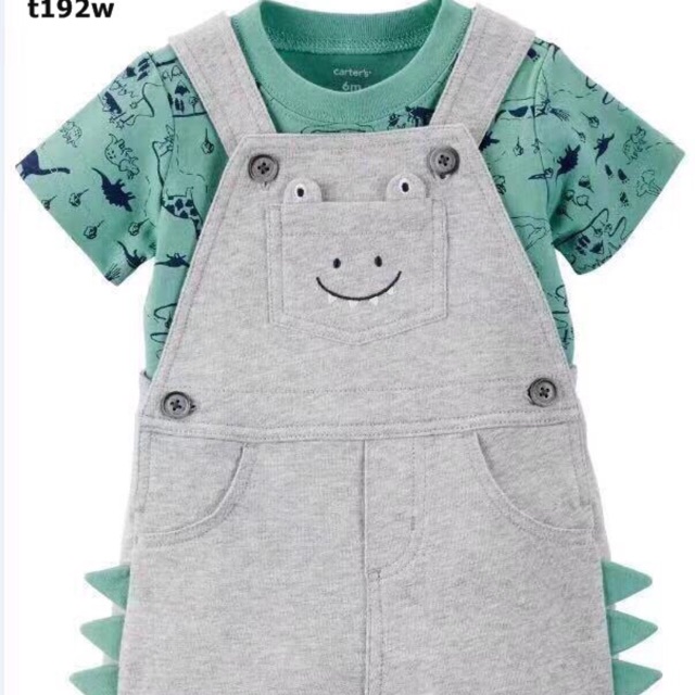 Set yếm carter bé trai
