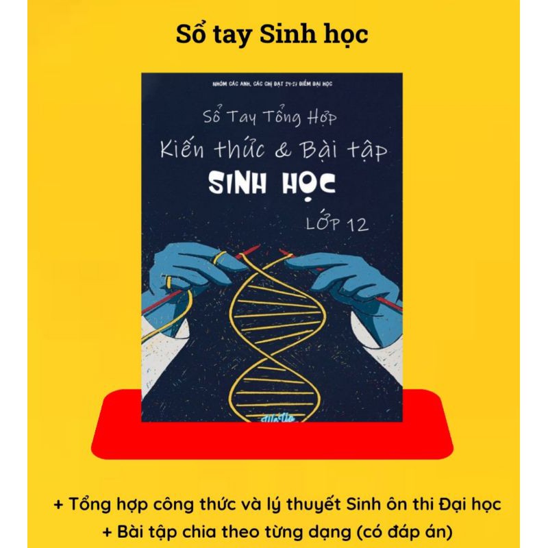 Sổ Tay Tổng Hợp Kiến thức và bài tập sinh học