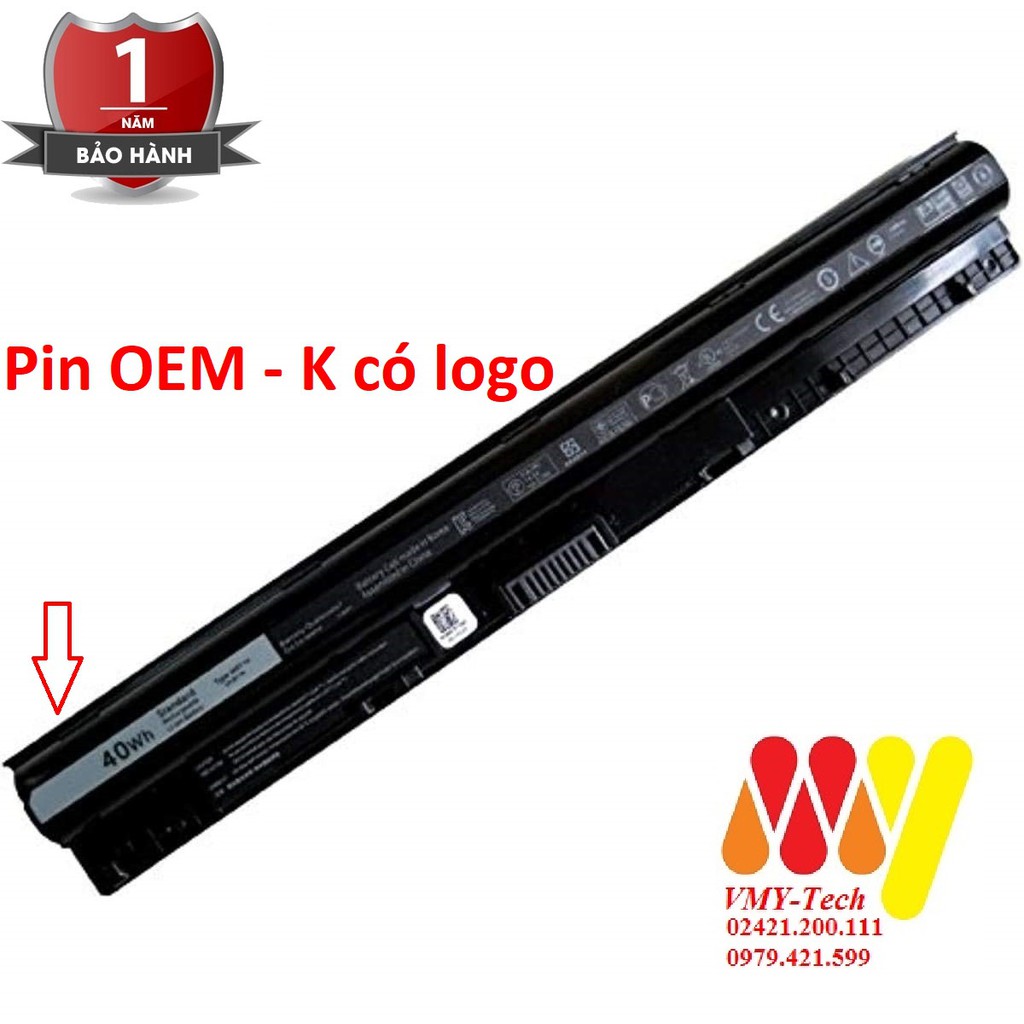 [Mã 267ELSALE hoàn 7% đơn 300K] Pin laptop Dell Vostro 3458 3558 3559 3567 3568