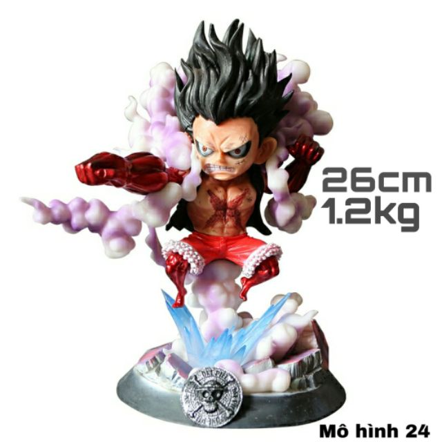 MÔ HÌNH LUFFY SNAKE MAN GEAR 4 CHIBI GK monkey D Luffy fig one piece manga vua hải tặc