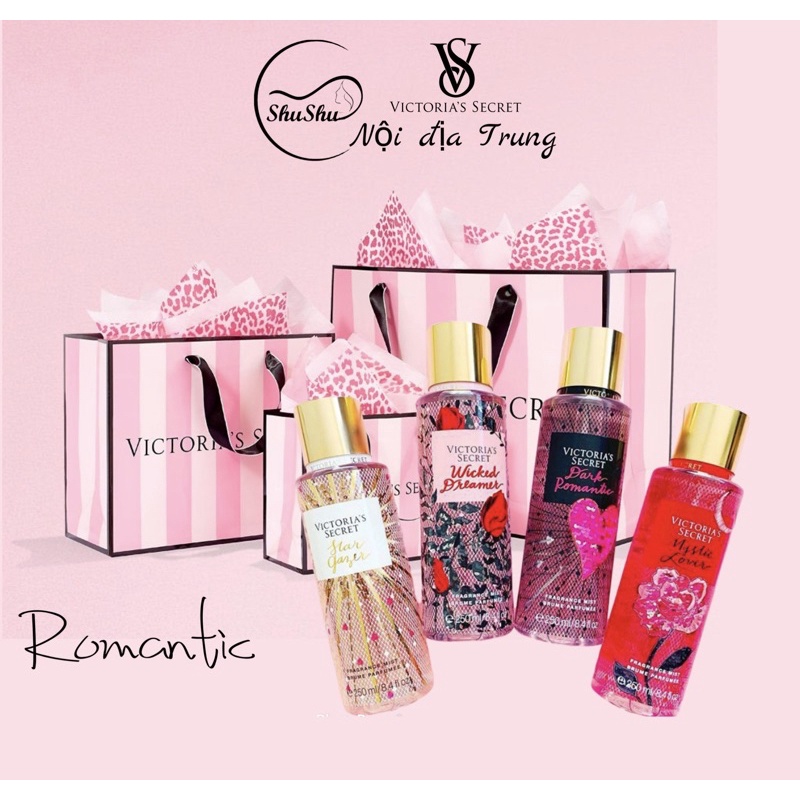 [ HCM SỈ ] Xịt thơm toàn thân Victoria Secret ROMANTIC