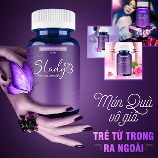 Viên uống SLady - Hết Khô Hạn, Tăng Sinh Lý, Cân Bằng Nội Tiết Tố Nữ