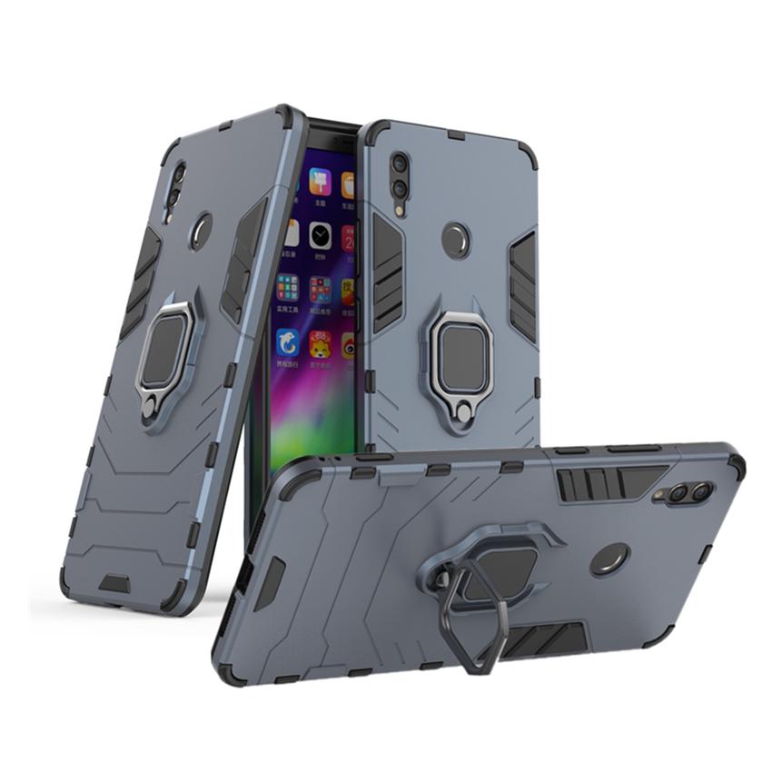 Honor Note 10 Case Honor 8X Max Cover Silicone Magnetic Metal Ring Bracket Armour Phone Shell Huawei Honor 10/V10/ 6X