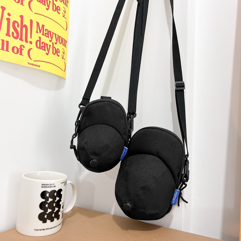 Túi Đeo Chéo Mini Đựng Điện Thoại Và Tiền Xu Phong Cách Thời Trang Hàn Quốc Cho Nam