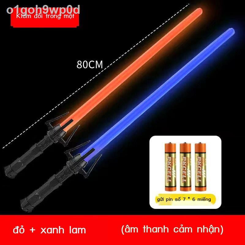 o1goh9wp0dThanh kiếm laze Star Wars Đồ chơi ánh sáng Thanh đèn flash Gậy cậu bé Trẻ em